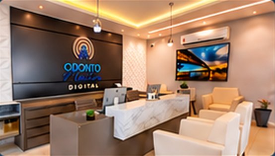 Recepção da OdontoMaster Digital